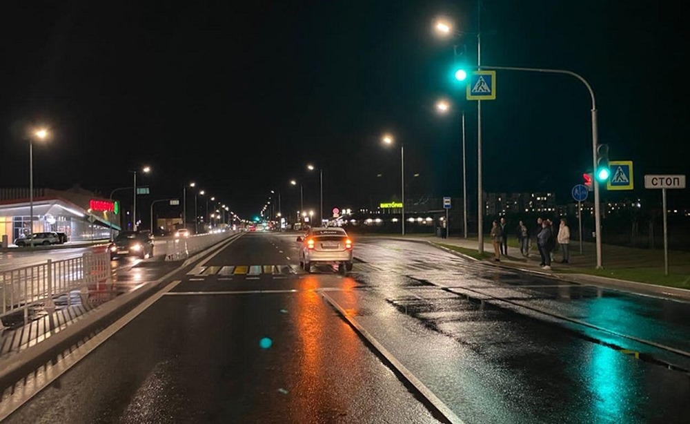 Водитель «Тойоты» отвлёкся на телефон и сбил пешехода в Полесске