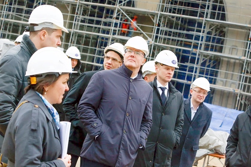 Вице-премьер Чернышенко: темпы строительства «Кантианы» в Калининграде внушают оптимизм