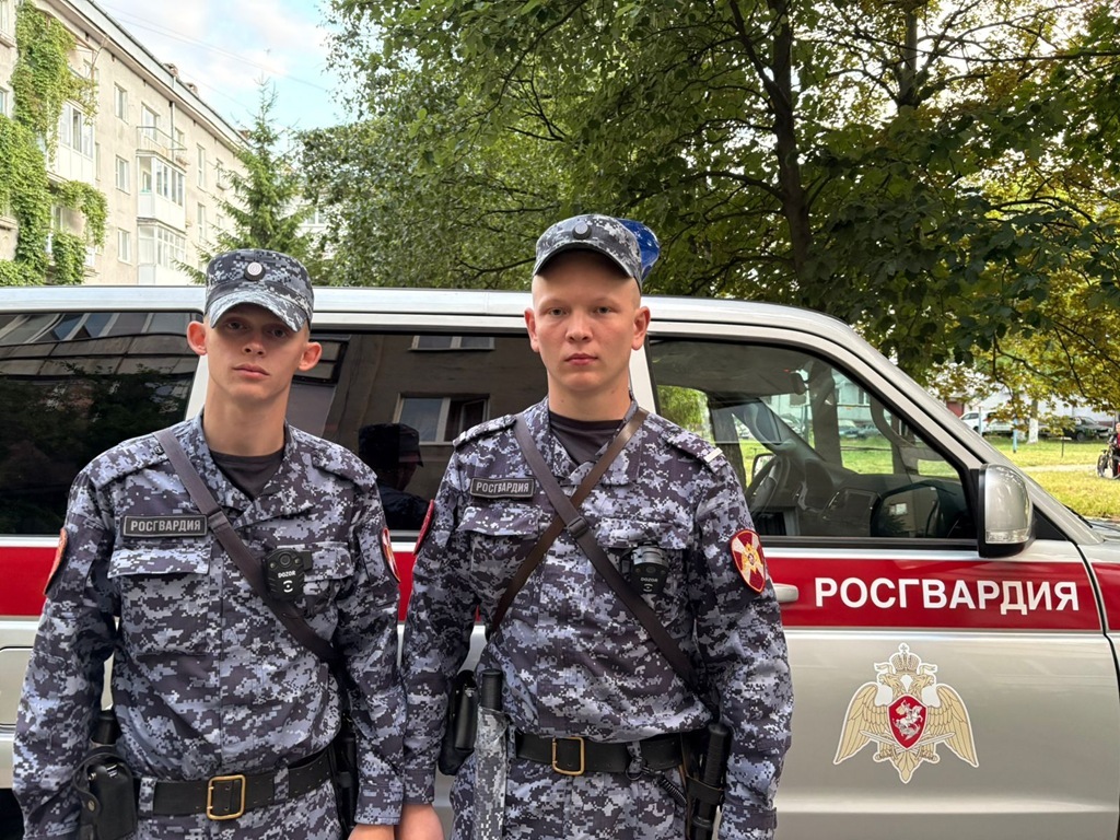 Росгвардейцы спасли пенсионерку с признаками инсульта в Калининграде