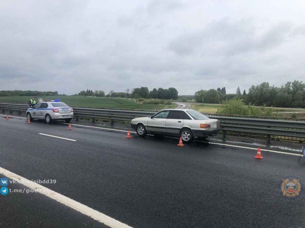 В Калининградской области водитель «Ауди» стал фигурантом уголовного дела после наезда на пешехода