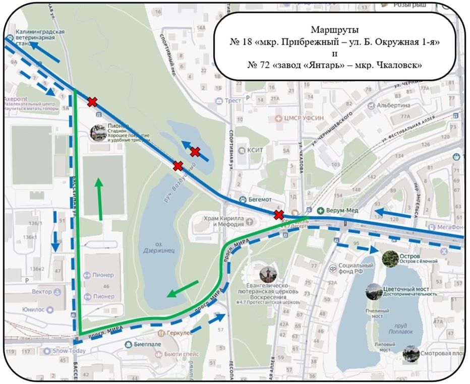 В Калининграде меняются автобусные маршруты