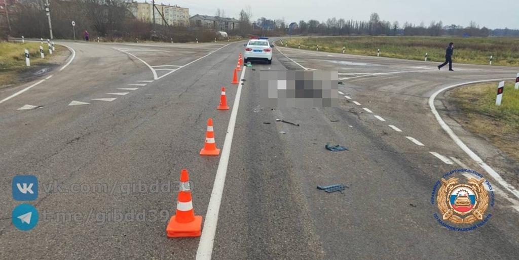 Под Краснознаменском водитель скрылся с места смертельного ДТП с электросамокатом