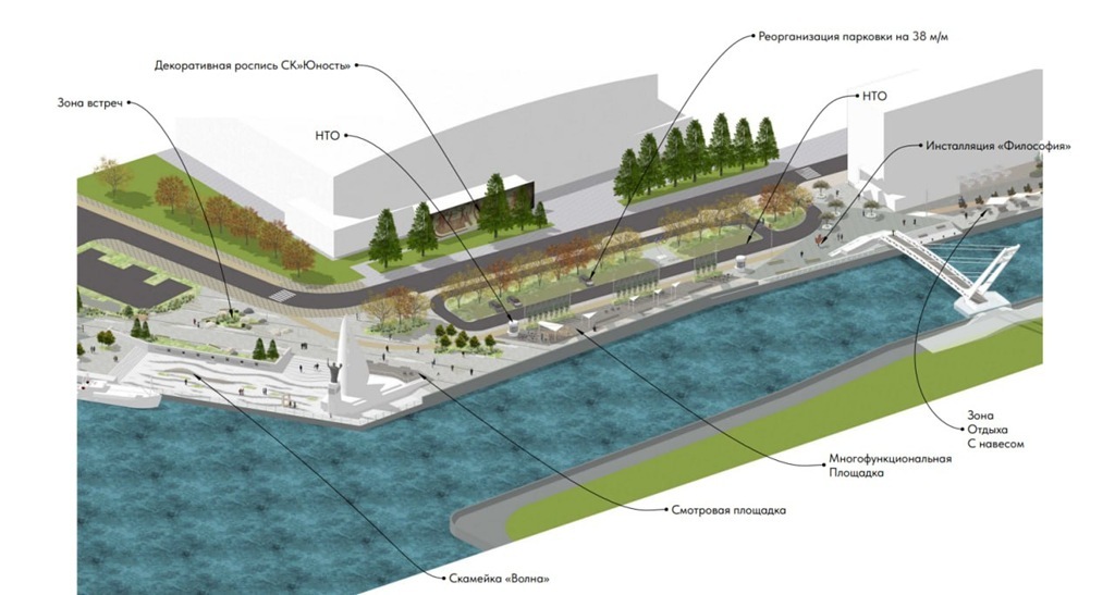В Калининграде ищут проектировщика для благоустройства набережной Петра Великого