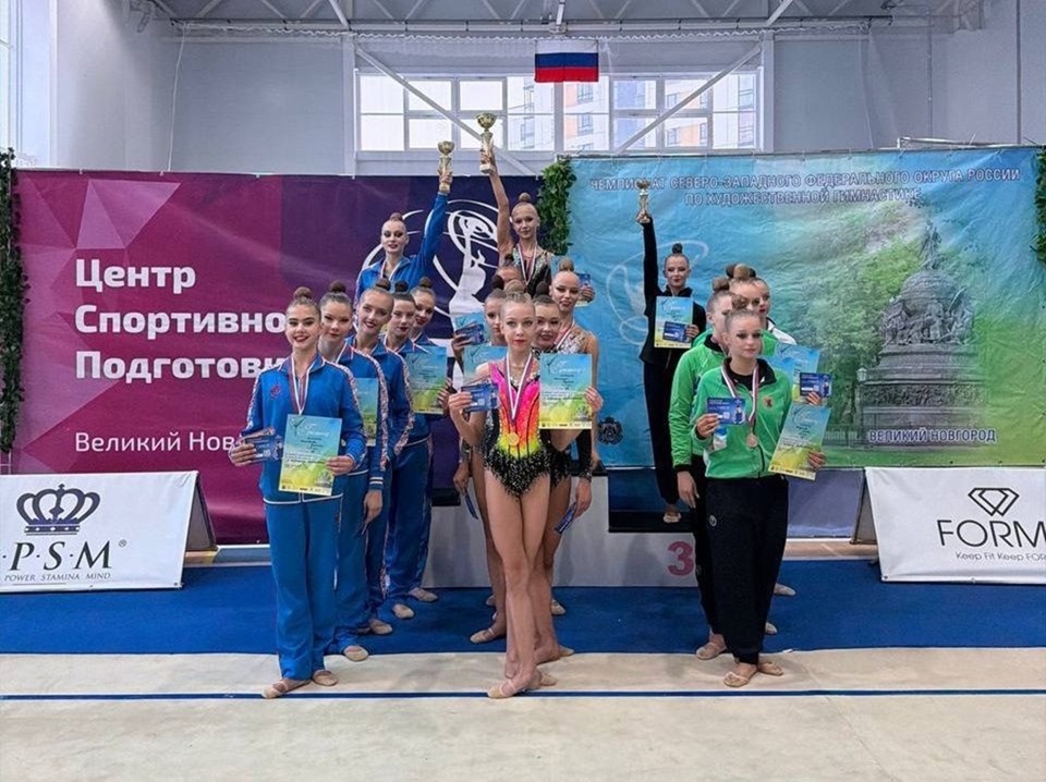 Калининградские гимнастки взяли серебро и бронзу на чемпионате Северо-Запада